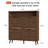 Freestanding Shoe Cabinet Wtih 4 FILP Drawers For Entryway-101799941