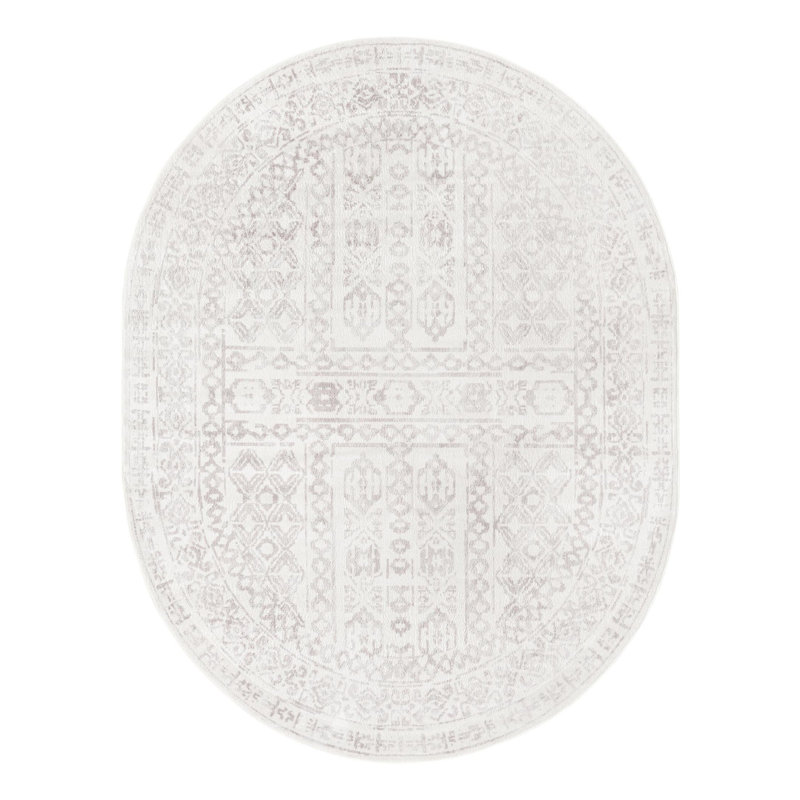 Brackett Oriental Indoor Rug, Oval 8' x 10'