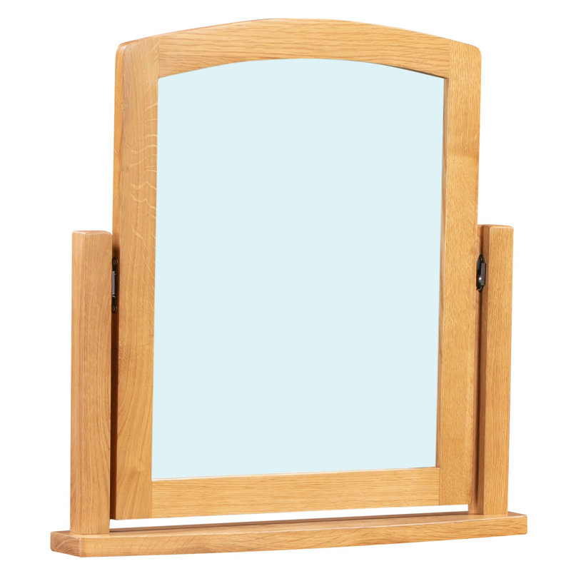 Madelynn Solid Wood Flat Floor Mirror