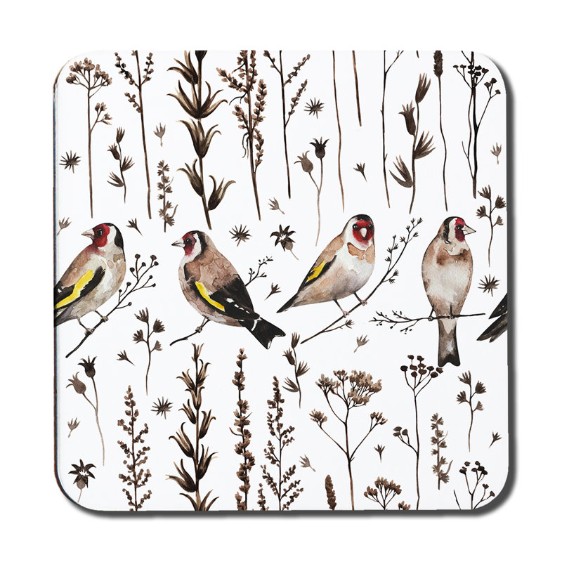 Square 6 Piece Coaster Set