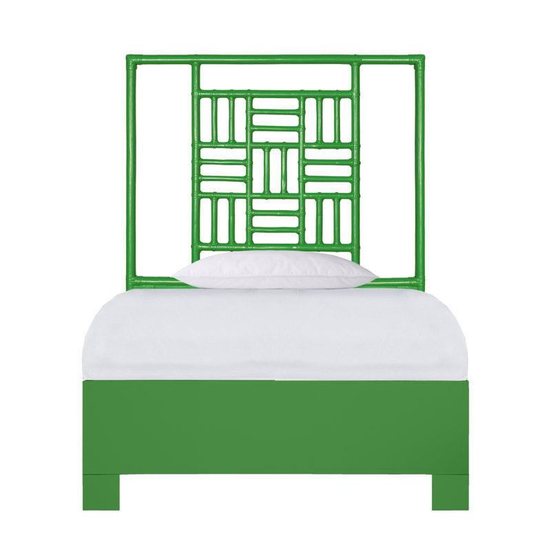 Lit plateforme Finn, Bright Green, Extra-long Twin