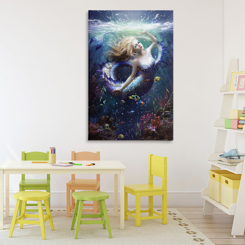 «Deep Sea Mermaid», conception par Melanie Delon, H 45 po x l 30 po