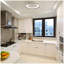 19 Inch RGB Dimmable Led Enclosed Ceiling Fan With Light Flush Mount Bladeless 6 Speed Remote Control For Bedroom Party