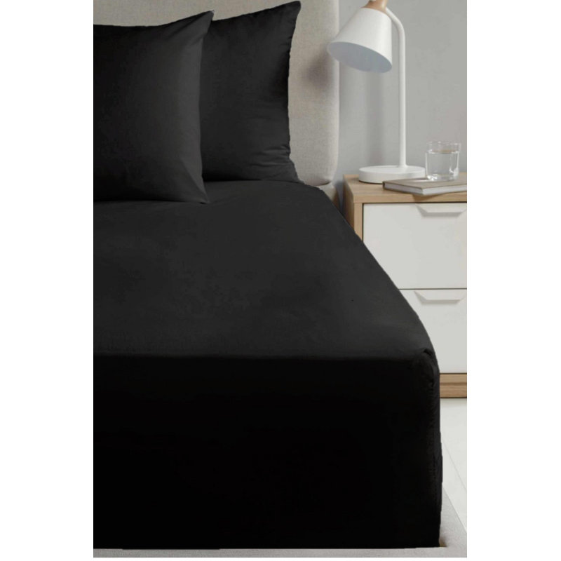 Himat Cotton Blend/Polyester Machine Woven Flat Sheet, Single (3')
