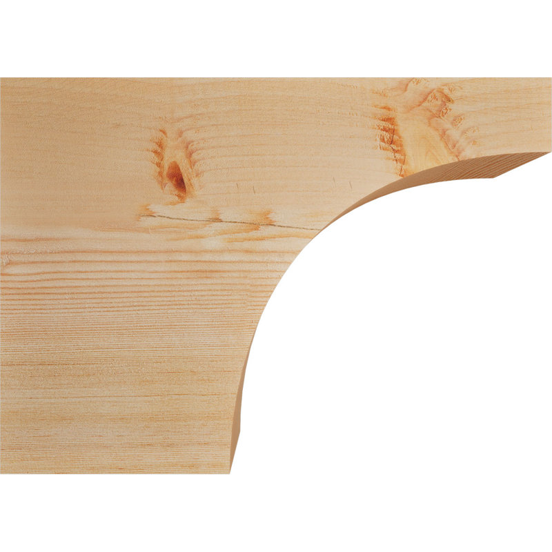 Huntington Smooth Rafter Tail, Douglas Fir, 12"H x 3 1/2"W x 16"L