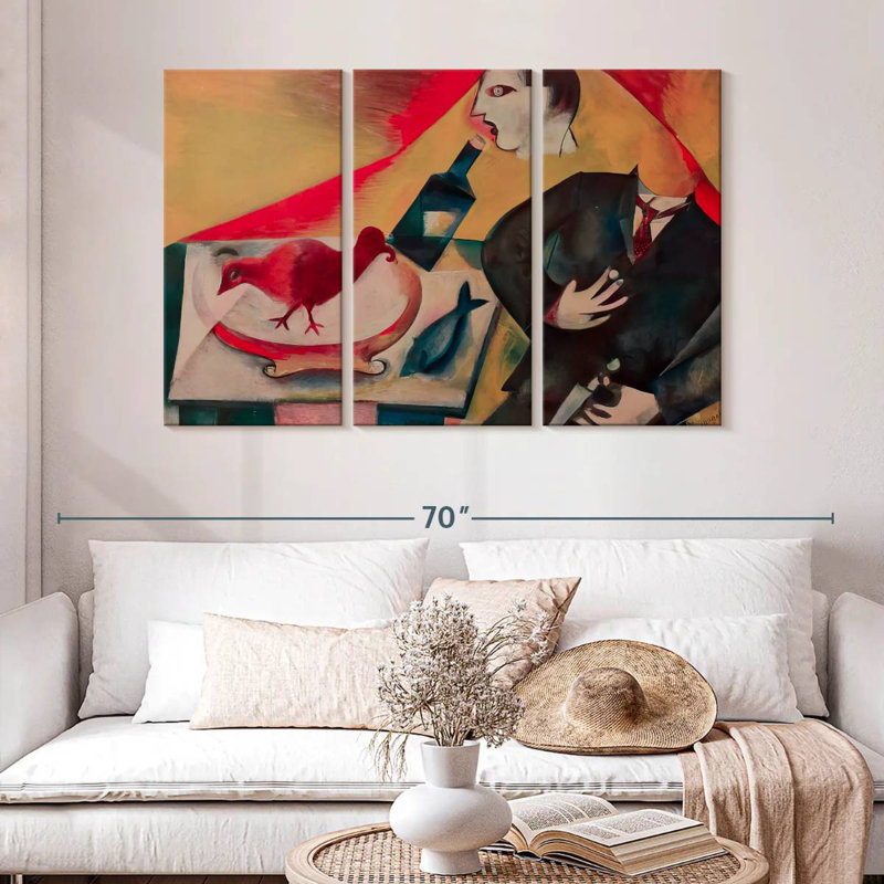 Avery The Drunkard, 48" H x 74" W
