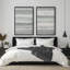 Ensemble de 2 impressions sur toile Soft Gradient Stripes-968853095-968853094
