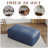 Hustle Square Top-Grain Genuine Leather Ottoman-109241966