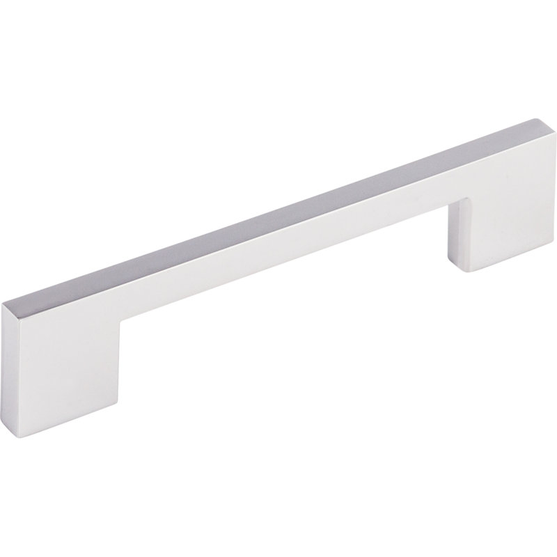 Linear 12" Center to Center Bar pull, Polished Chrome, 5" Center to Center