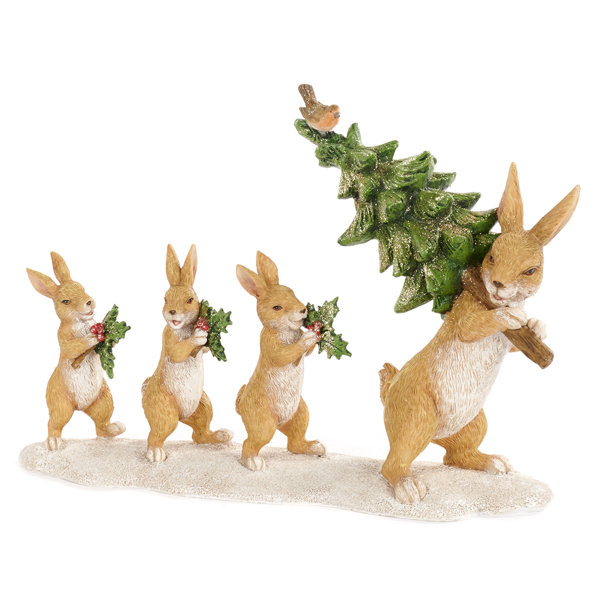 Goodwill Xmas Rabbits | Wayfair.co.uk