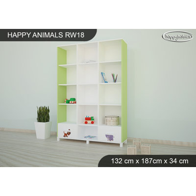 187cm H X 132cm W Kids Bookcase