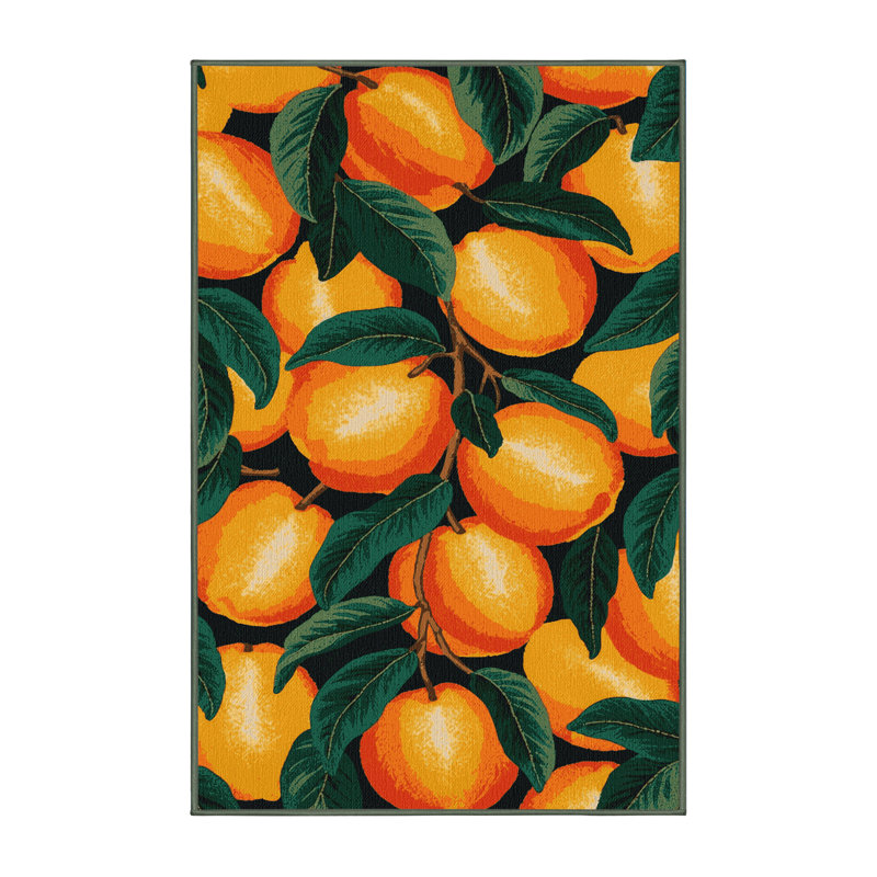  Tapis lavable Loquat, Rectangulaire 2 pi x 3 pi