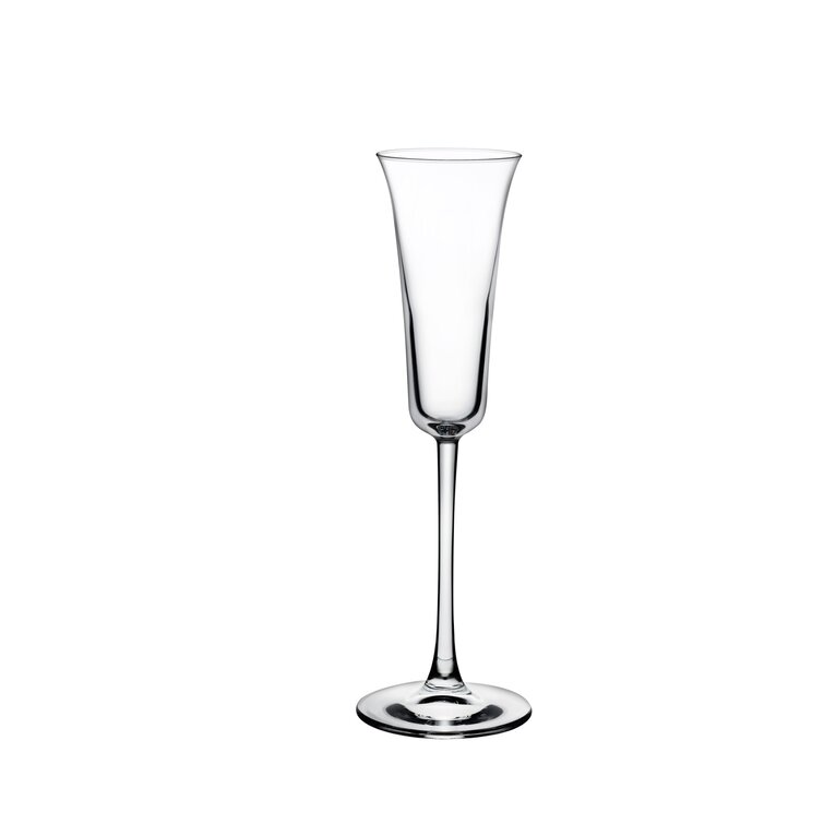 Nude Glass Vintage Wine Glasses, Set of 4, Lead-Free Crystal