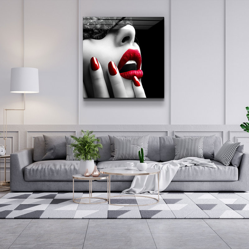 Superbe peinture décorative en verre trempé de 19,7 po x 19,7 po | 100% verre trempé, épaisseur: 0,16 pouce | Impression UV pour des couleurs éclatantes | Parfait pour la décoration intérieure, le salon ou le bureau