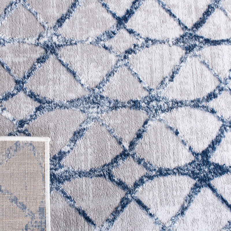 Percentie 700 Performance Geometric Rug, Rectangle 2'2" x 4'