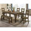 Chaises d'appoint à dossier échelle, ensemble de 2