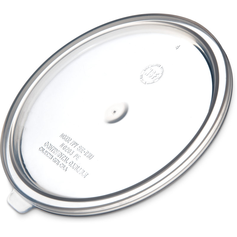 Couvercle en plastique transparent Carlisle Food Service Products