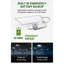 Éclairage à DEL à panneau plat avec pile de secours E2 Lighting | Paquet de 2 | 2 pi x 2 pi | 15 W / 20 W / 25 W / 30 W / 40 W sélectionnable | Intensité 0-10V | 5CCT réglables (ensemble de 2) E2-BPL-2X2-15 / 20/25/30 / 40W-35/40/50/57 / 60K-E-2p