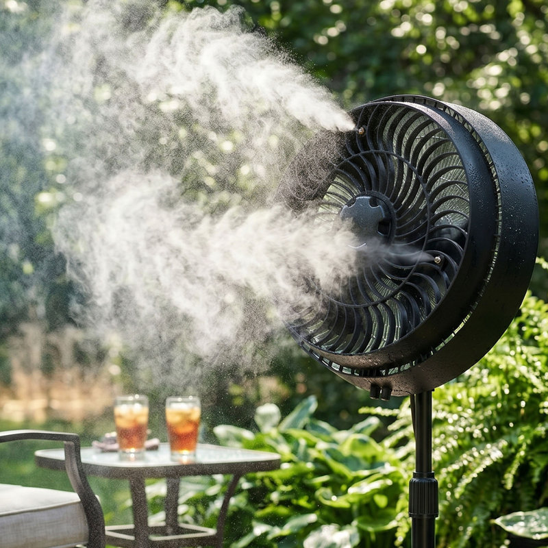 Ventilateur de brume d'extérieur 16 po. 16 po.
