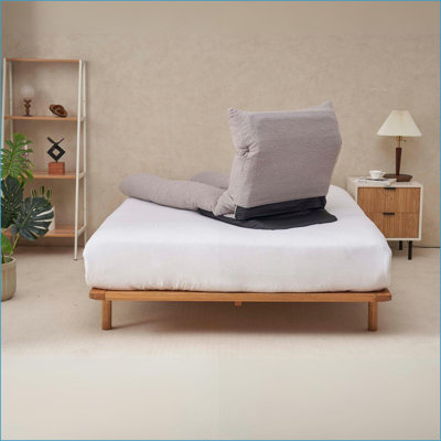 Canapé inclinable Lazy Taille - Support complet en forme de U | En forme de U | Gris