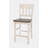 Karley Solid Wood Counter Stool