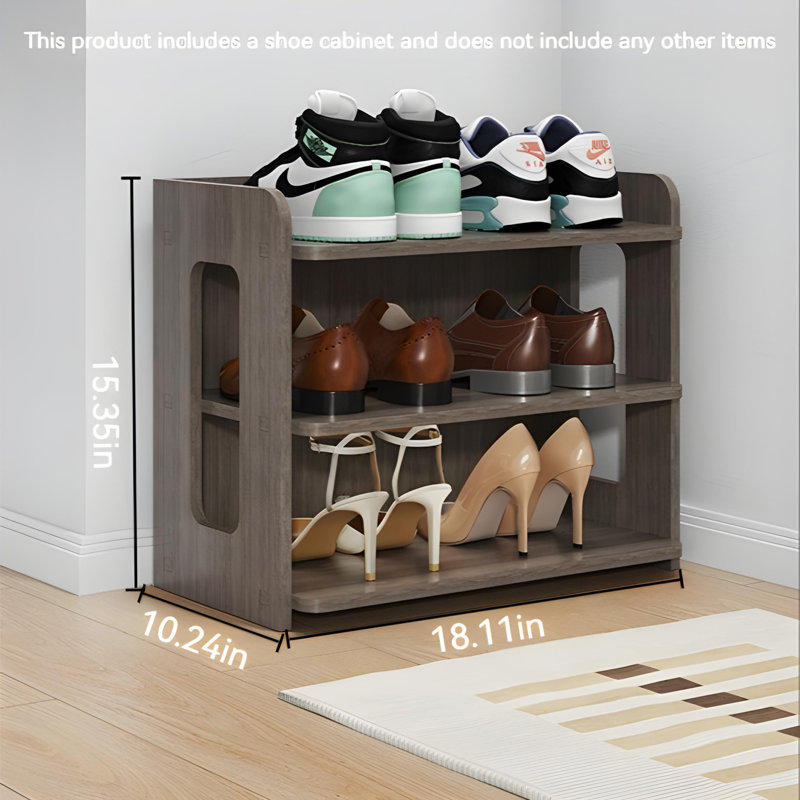 Narrow Multi Layer Shoe Rack For Home Use, Space Saving, Doorway, Shoe Cabinet, Corner Storage Rack