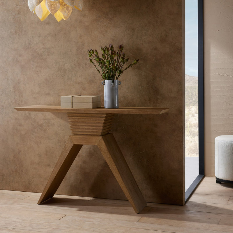 Barron 54'' W Solid Wood Console Table