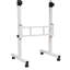 Adjustable Metal Base Computer Desk-477875324