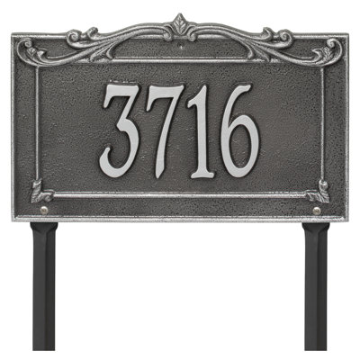 Signature Series 1-Line Lawn Address Sign