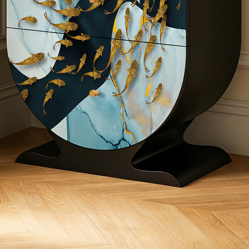 Commode décorative 4 tiroirs
