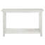 Castleton White Wood Entryway Sofa Console Table(Only Including Coffee Table)