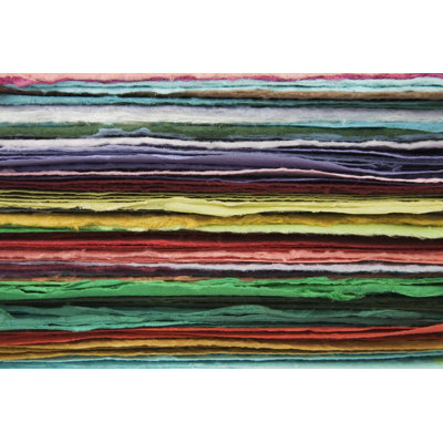 Paper 1 Piece Wrapped Canvas Wall Art