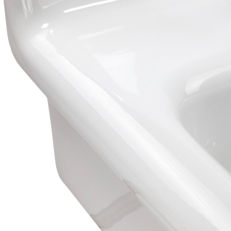 Victorian 17.91'' L Bathroom Sink, White