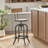 Tabouret de bar pivotant Oswalt