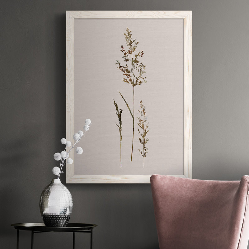 «Delicate Stems II», reproduction d'un seul cadre photo sur toile, Blanc, H 37,5 po x l 27,5 po x P 1 po