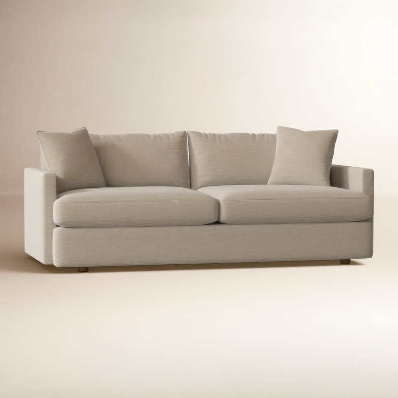 Canapé Fletcher, Conversation Ivory Performance Basketweave