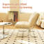 Chaise d'appoint moderne, chaise de salon avec structure en métal chromé, fauteuils rembourrés à coussin souple-82180872