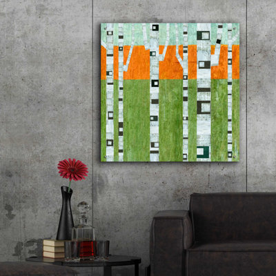 «Spring Birches» par Michelle Calkins