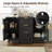 47.2" W Storage Cabinet With 3 Drawers-1693182420