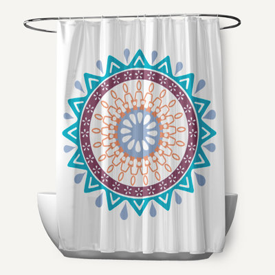 Araiza Geometric Shower Curtain