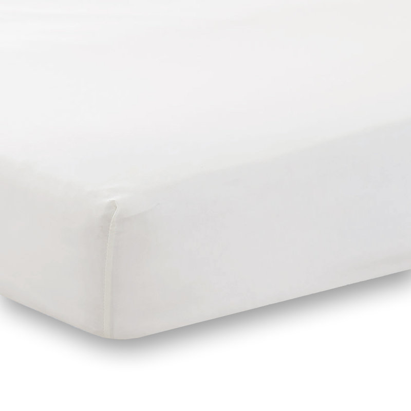 Margret Ruffled Bed Skirt, Single (3'), White
