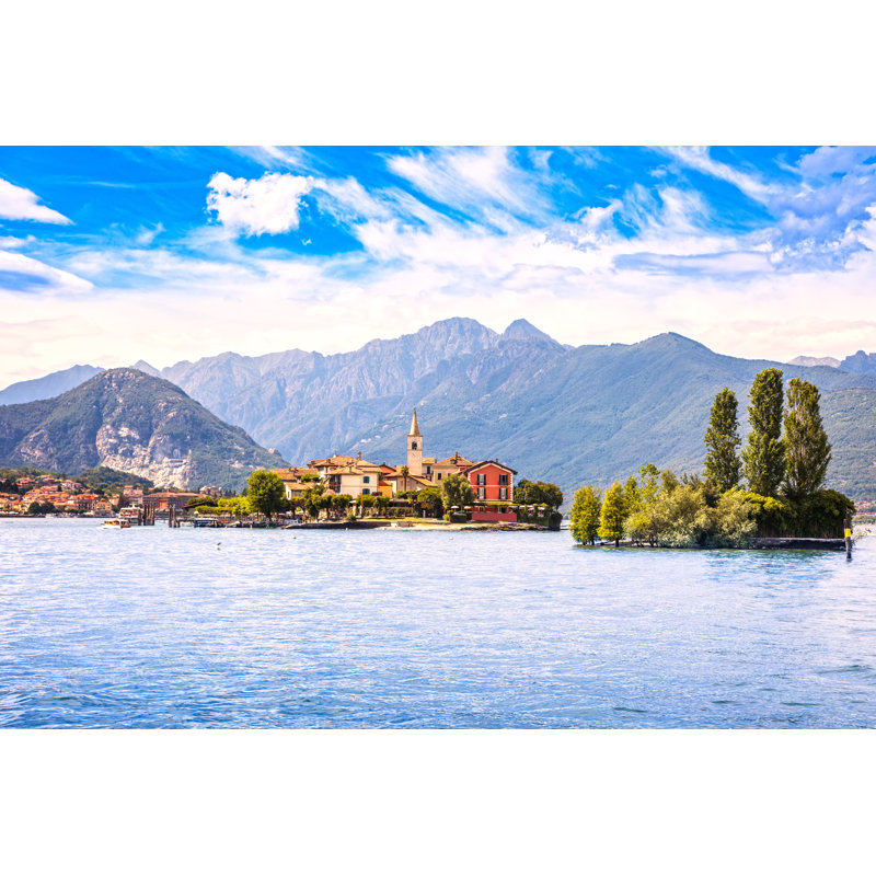 Isola Dei Pescatori - Wrapped Canvas Print, 81cm H x 122cm W x 3.8cm D