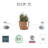 Ecopots Stockholm Indoor/Outdoor Modern Recycled Plastic Flower Pot Planter-176804555-176804554