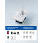 Prise quadruple inviolable standard de 15 ampères-74708415-74708417