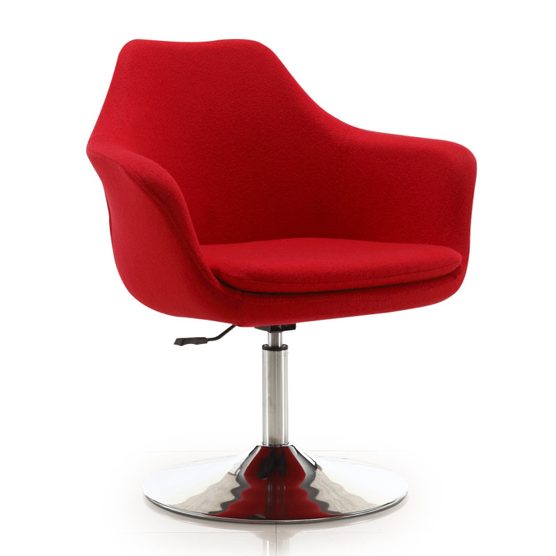 22.8'' H Linen Upholstered Armchair