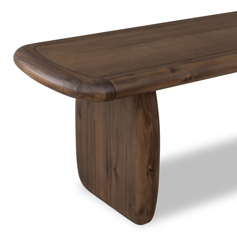 Ronquillo Acacia Wood Bench In Impala