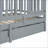 Twin Size Solid Pine &amp; Composite Wood Daybed with Guardrails, 2 Drawers &amp; Split Design, Gray - Ideal for Guest/Second Bedroom-1798988996-1798989018