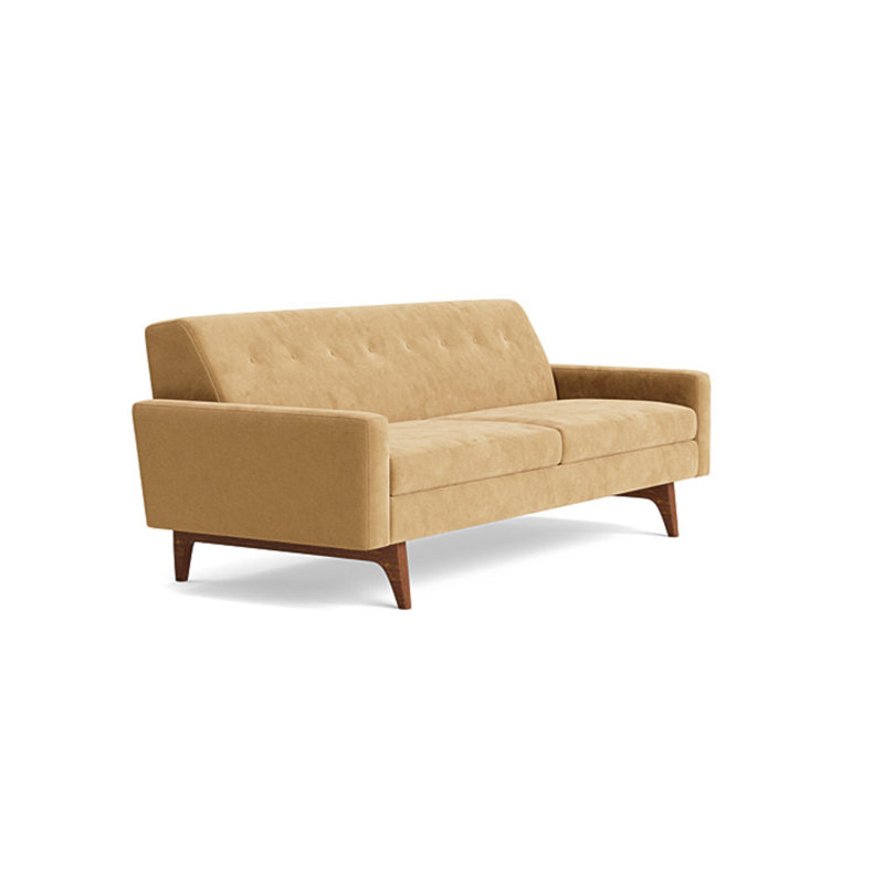 Tyler Sofa (85"), Performance Velvet - Nutmeg