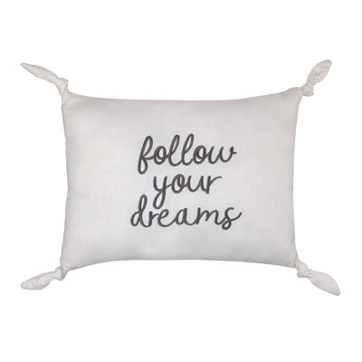 Oreiller décoratif NoJo Follow Your Dreams