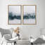 «Tan White Geometric Stripe Collage», 2 pièces-98554662-98554663